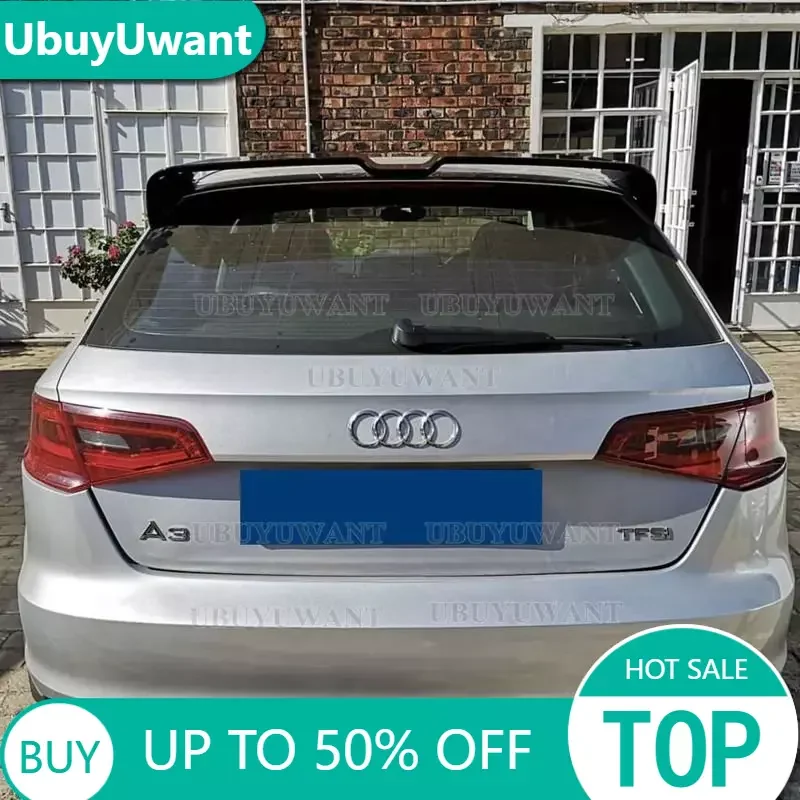Alerón trasero ABS Audi A3 S3 8V 2014-2018