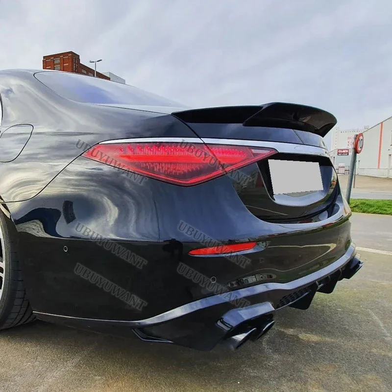 Alerón trasero maletero estilo BBS Mercedes-Benz Clase S W223 S500 - imagen 5