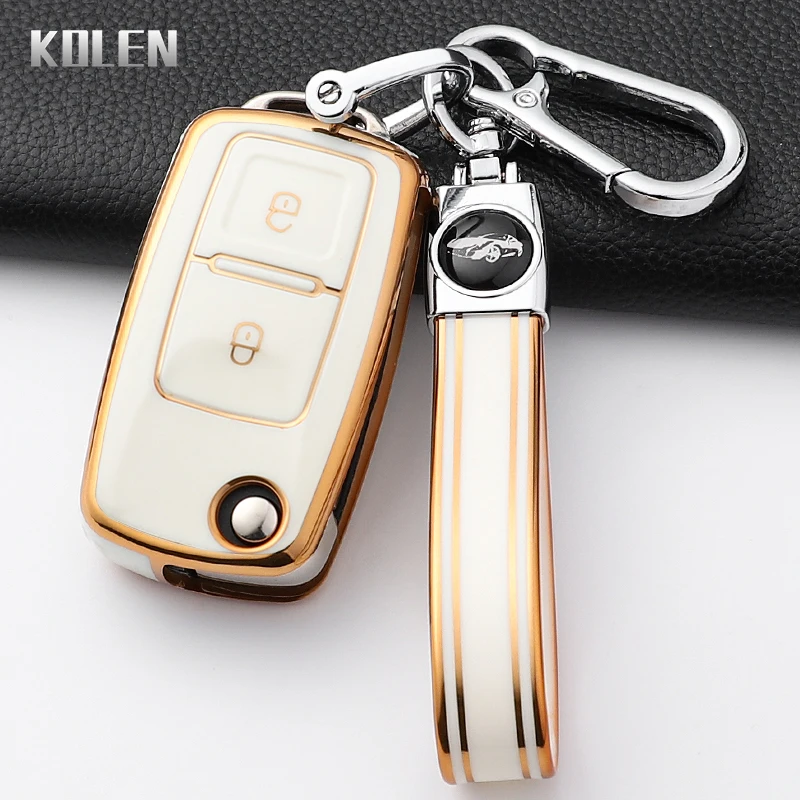 Funda para llave de coche destinada a vehículos Volkswagen
