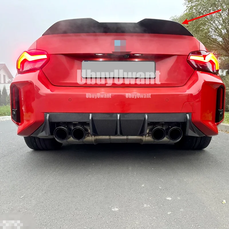 Alerón trasero BMW G42 M235i M240i Coupe 2022 – ABS fibra carbono - imagen 3