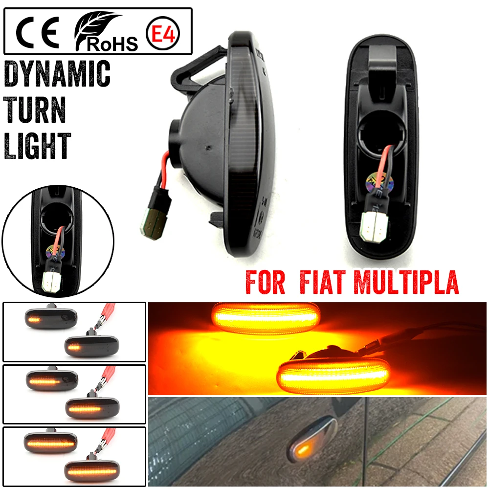 Lámpara LED posición lateral dinámica Fiat Panda 169 y Grande Punto - imagen 3