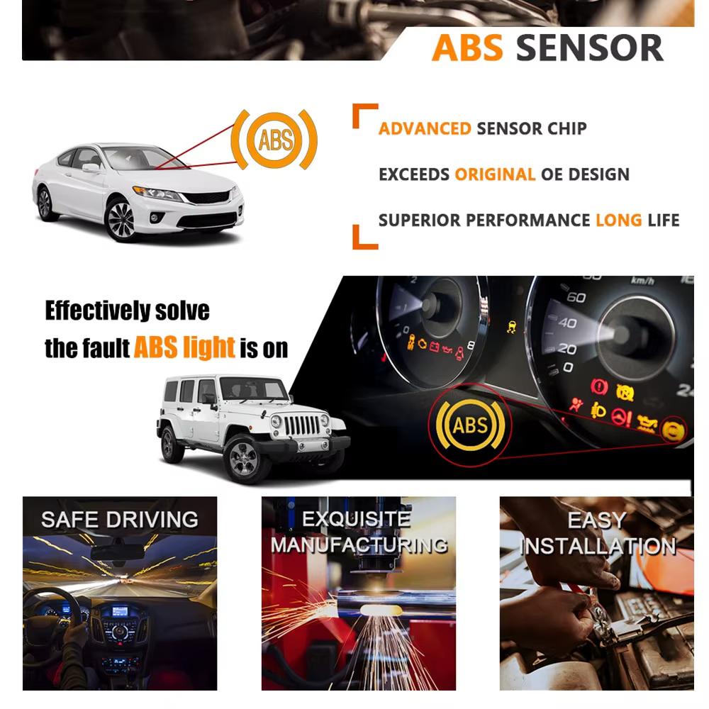 Sensor ABS 68003281 para Jeep Wrangler JK 2007-2018 – Delantero - imagen 5
