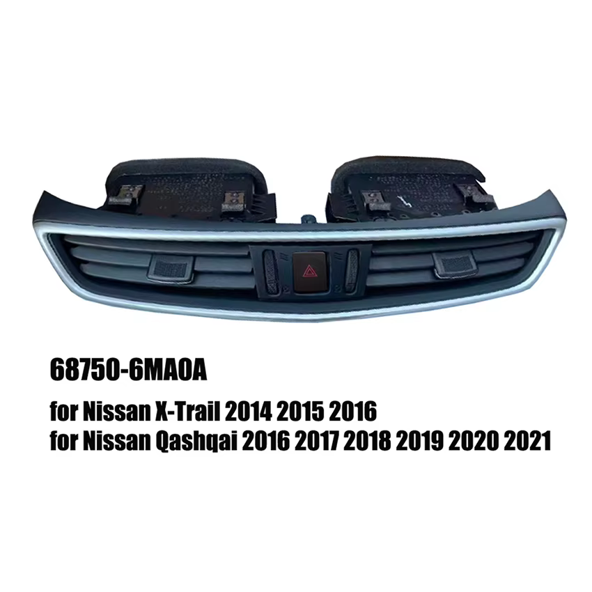 Aireador central para Nissan X-Trail 2014-16 y Qashqai 2016-21