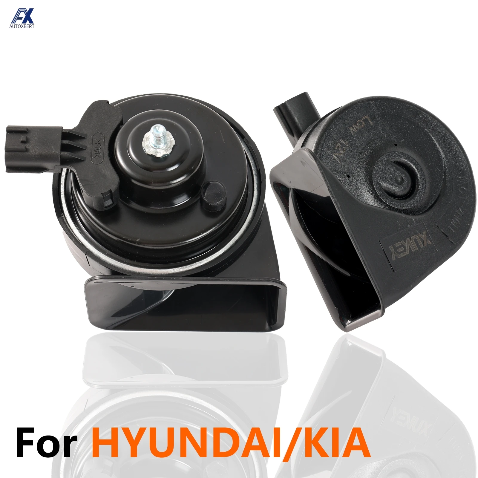 Bocina doble tono 12V compatible Hyundai Accent Elantra Sonata Tucson
