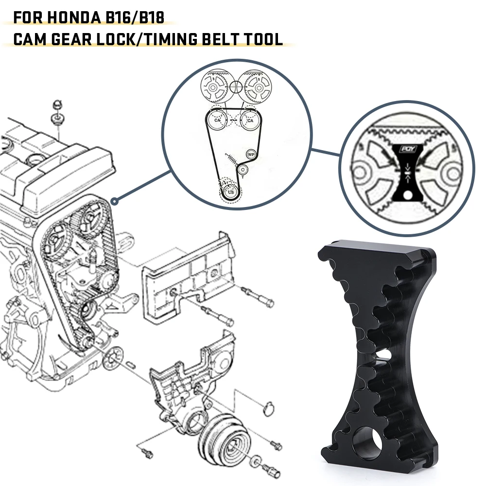 Herramienta distribución JR-CGL01 Honda Civic B16 B18C VTEC 94-00 - imagen 5