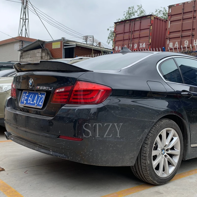 Alerón trasero negro brillante estilo PSM para BMW Serie 5 F10 2011-2017 - imagen 3