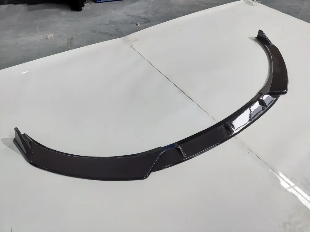 Labio delantero de paragolpes negro brillo para Buick Regal 2017-2019 - imagen 5