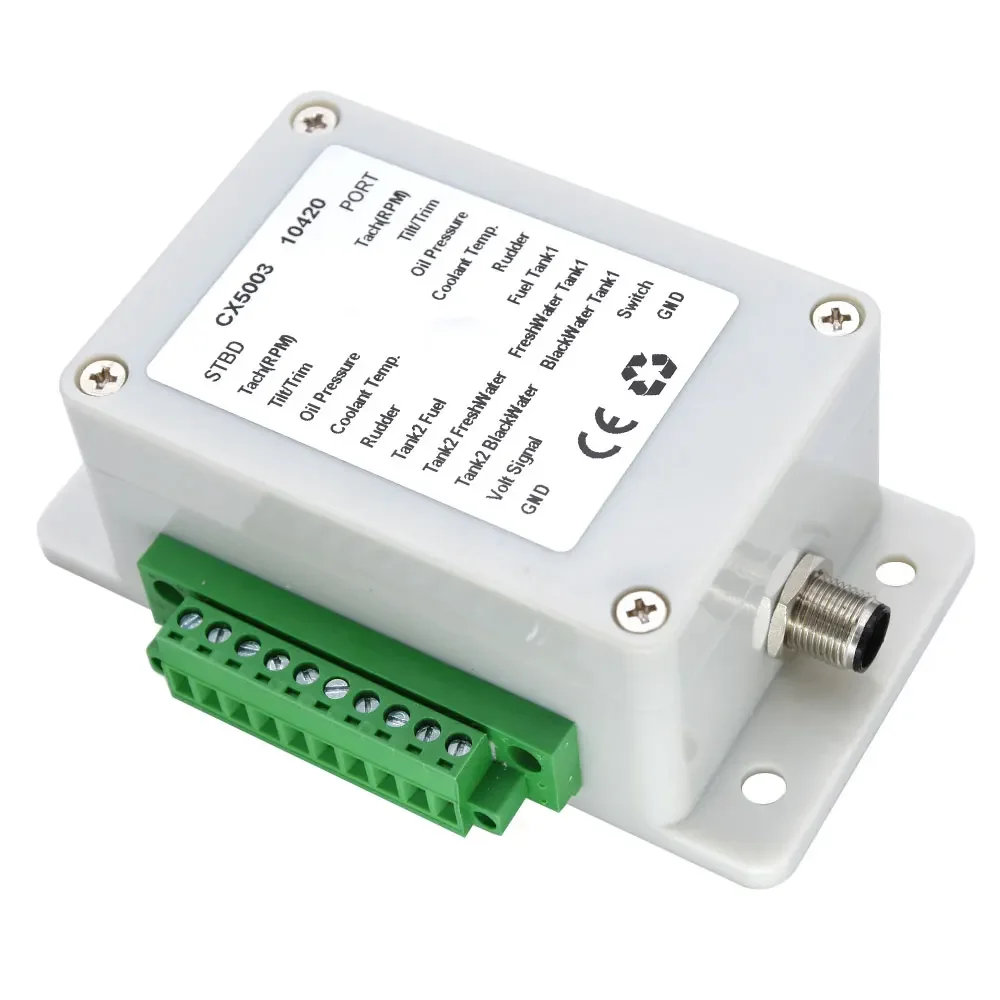 Convertidor multifunción NMEA 2000 0-190 Ohm para barco - imagen 2