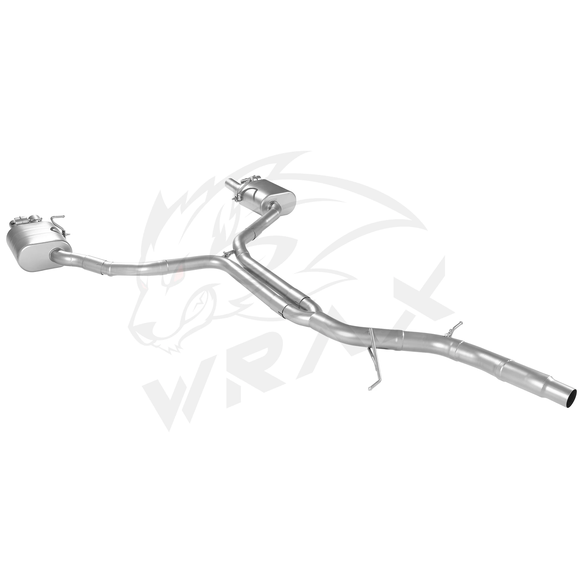 WRAX Catback escape inoxidable con válvula para Audi A7 Sportback - imagen 2