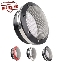 Filtro de turbo Garrett 4 pulgadas acero inoxidable universal negro