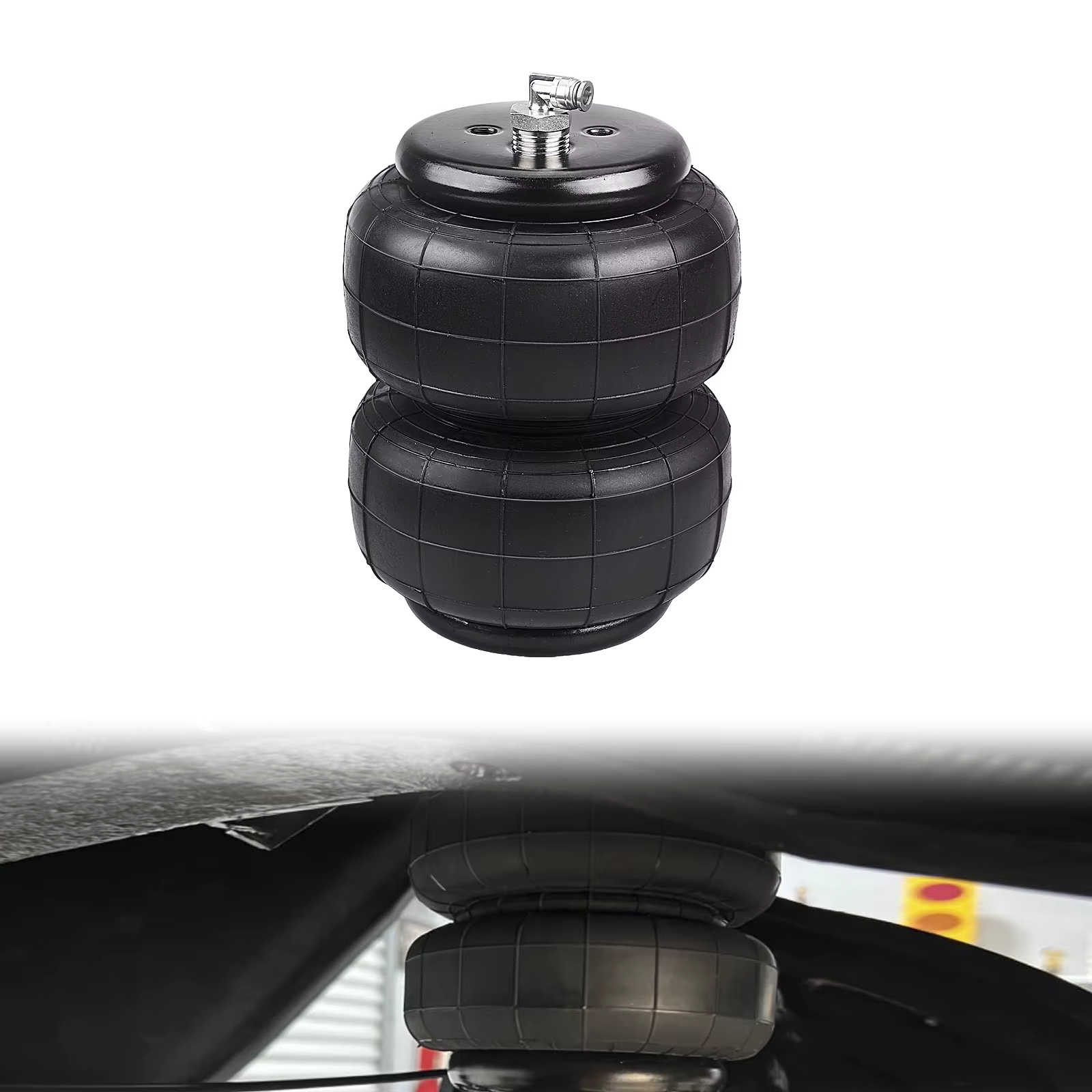 Muelle neumático 2E2500 2500 lb para Ford F-150/F-250 y GMC Sierra - imagen 2