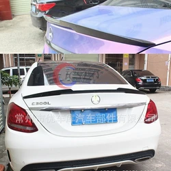Alerón trasero estilo M4 negro brillante Mercedes Clase C W205