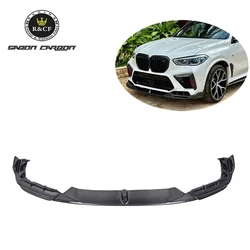 BMW X5M F95 Labio Divisor Frontal Fibra Carbono 2020-2022