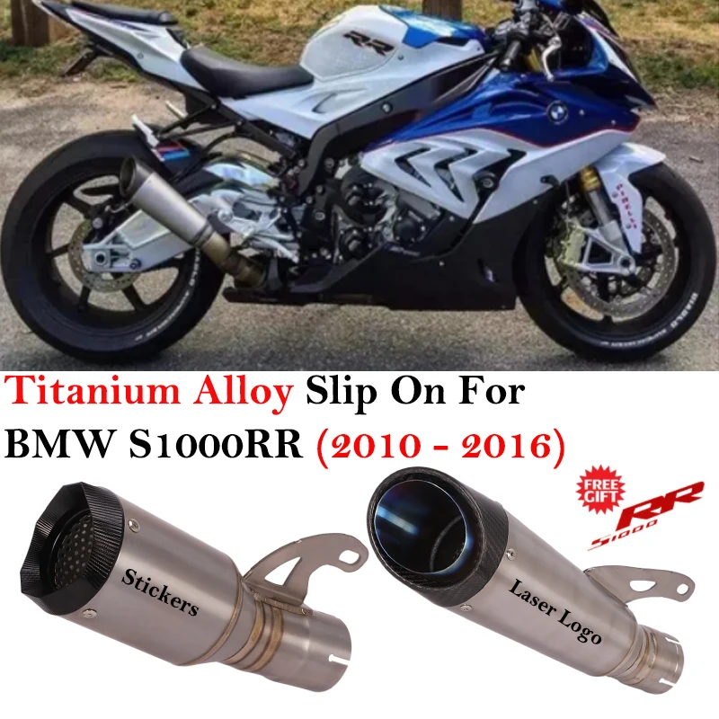 Silenciador de carbono y titanio para BMW S1000RR/S1000R (2010-2016)