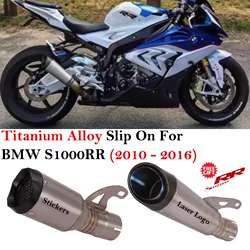 Silenciador de carbono y titanio para BMW S1000RR/S1000R (2010-2016)