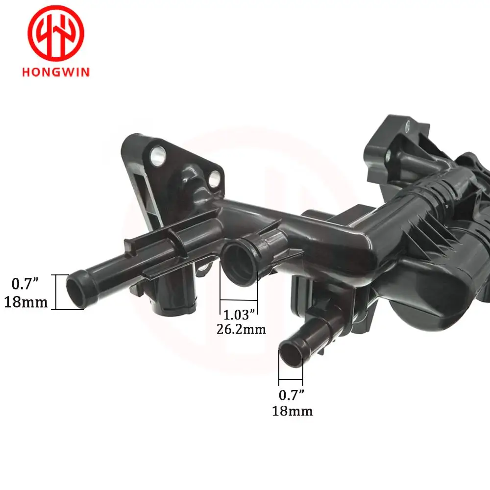 Carcasa del termostato 25620-3CAA0 para Hyundai y Kia - imagen 4