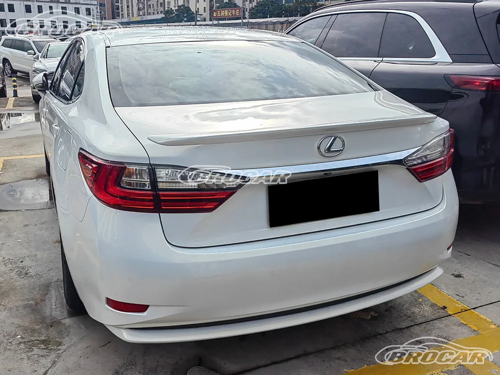 Para 2013-2017 Lexus ES ES200 250 300H 350 GEN 6 fábrica de alta calidad ABS plástico negro brillante alerón maletero alerón - imagen 2