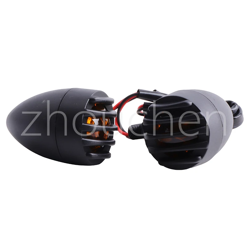 Intermitentes LED moto Universal 12V estilo Vintage, luz secuencial