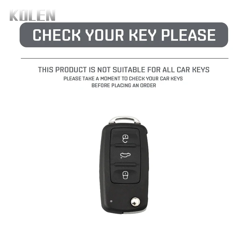Funda TPU con tapa para llave de mando VW Skoda Seat – Polo Golf Leon - imagen 3