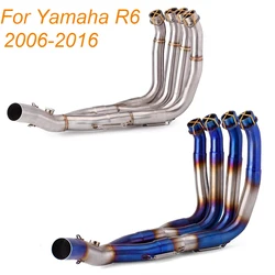 Sistema de escape completo 51 mm para Yamaha YZF-R6 2006-2016
