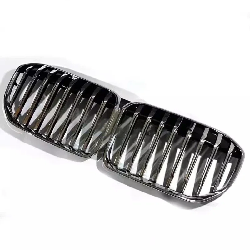 Parrilla negra cromada BMW 7 Serie G12 2019-2023 - imagen 2