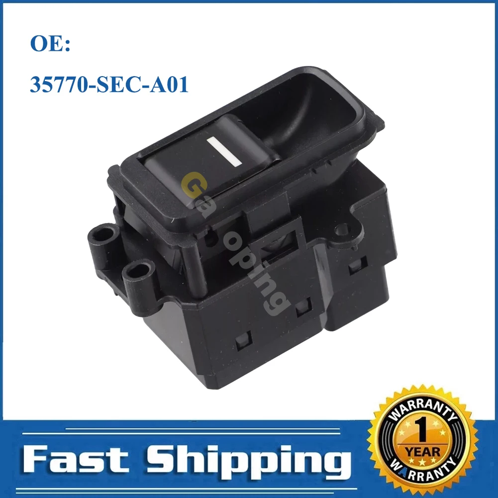 35770-SEC-A01 Interruptor ventanilla eléctrica Acura TSX (2004-2008)