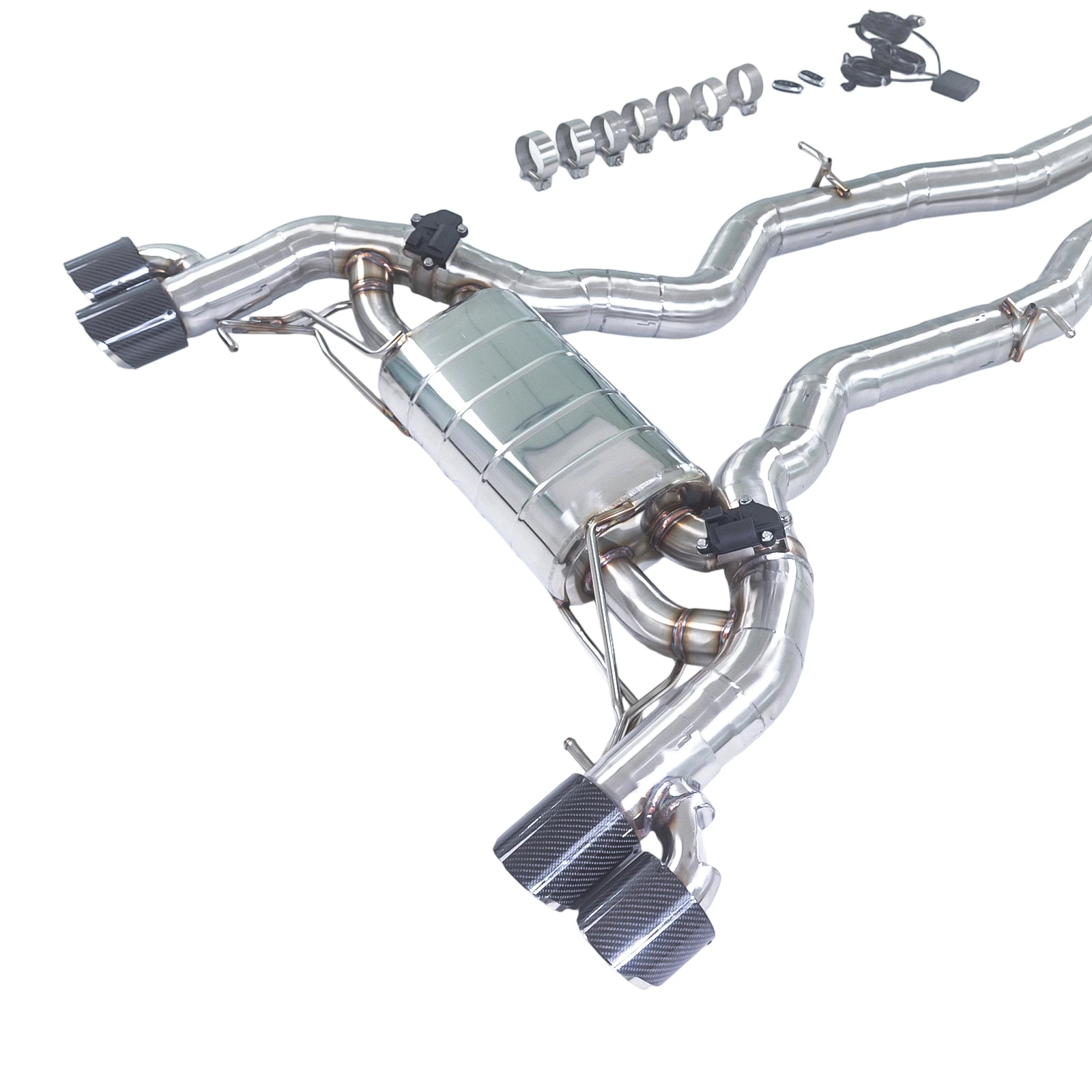 Silenciador catback GFC para BMW X3 M40i y X4 M40i 3.0T válvula - imagen 5