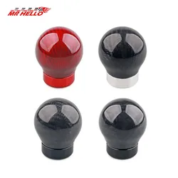 Perilla palanca cambios carbono estilo JDM – Universal 3 adaptadores