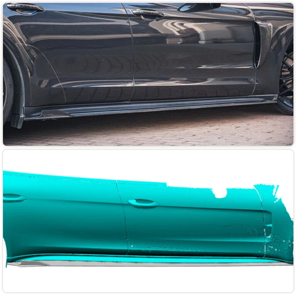 Faldones laterales de fibra de carbono para Porsche Panamera 2017-2019 - imagen 2