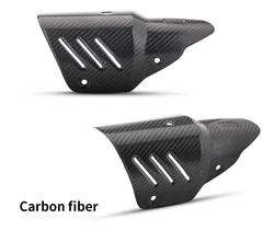 Cubierta universal de escape para motos R1/R3/R6 - fibra de carbono