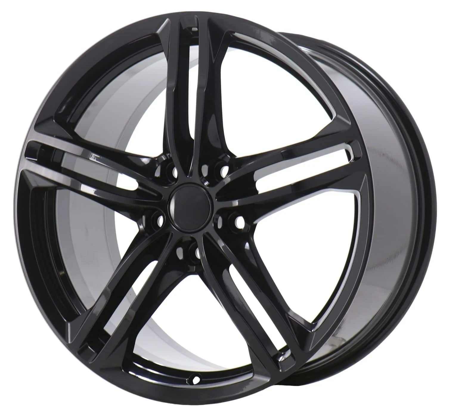 Llantas forjadas negras brillantes para Chevrolet Corvette - imagen 4