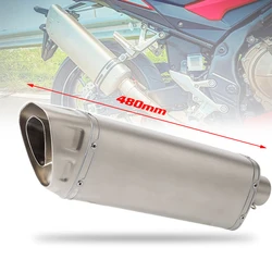 Escape silenciador universal 51mm para Kawasaki Z900 Z1000 Z400