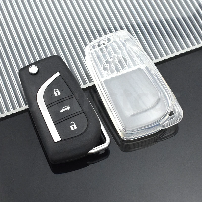 Funda transparente de TPU para llave Toyota y Scion - imagen 5