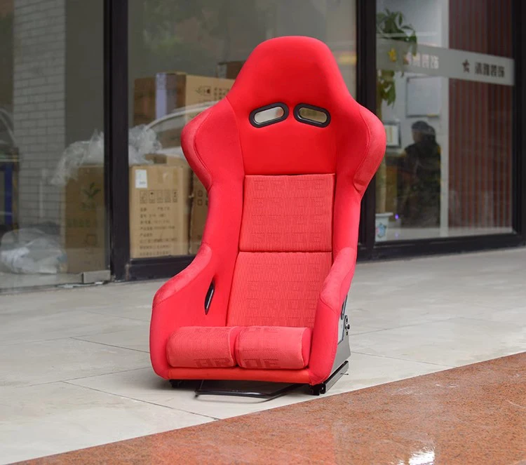 Asiento tipo cubo Zeta3 Racing plata brillo polvo deportivo universal - imagen 2