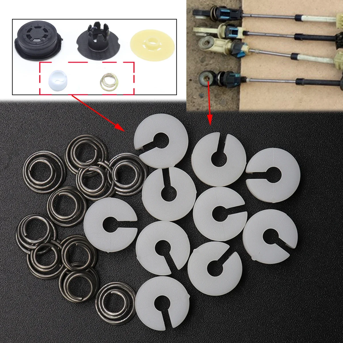 Cable selector de cambio para Dacia Logan, Sandero y Renault Megane