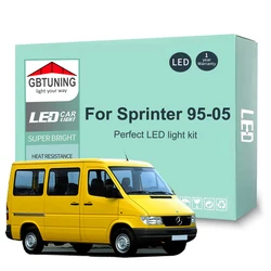 Kit de bombillas LED para interior Canbus Mercedes Sprinter W901-W904