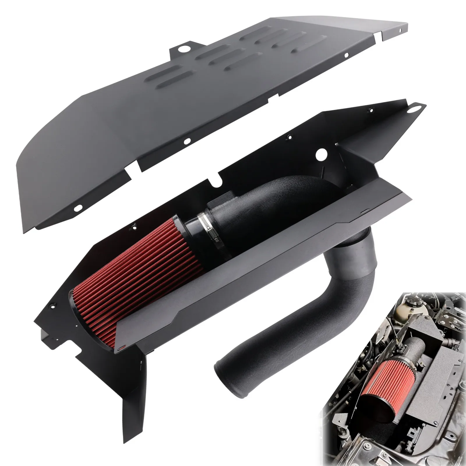 Kit entrada de aire frío aluminio – BMW F30 2.0T I4 2012-2016