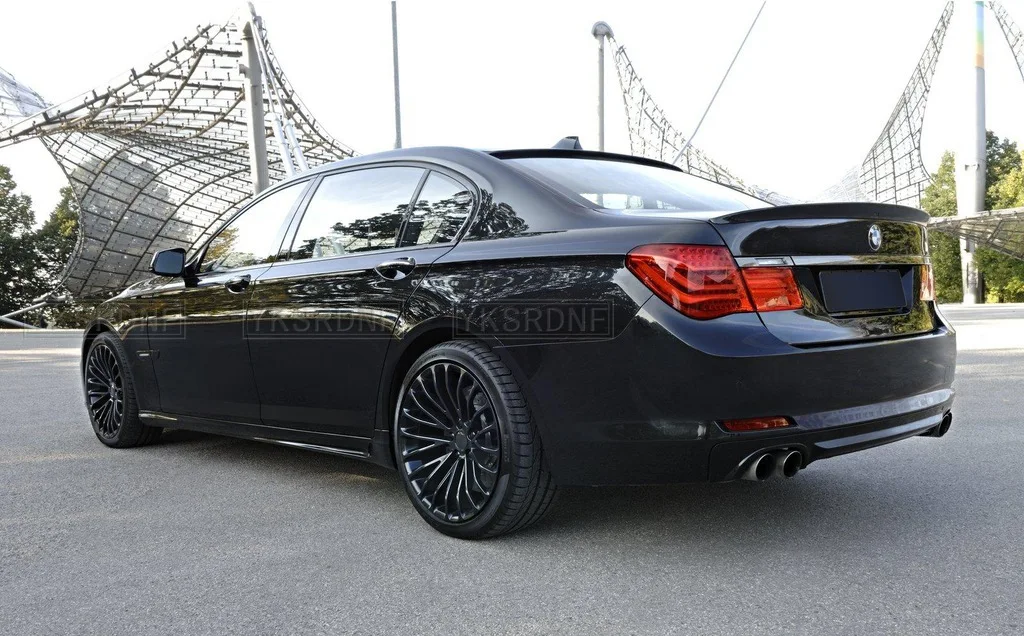Spoiler trasero fibra carbono BMW 7 Series F01 2008-2014 Sedan - imagen 3