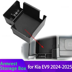Caja reposabrazos Kia EV9 MV - organizador consola central negro
