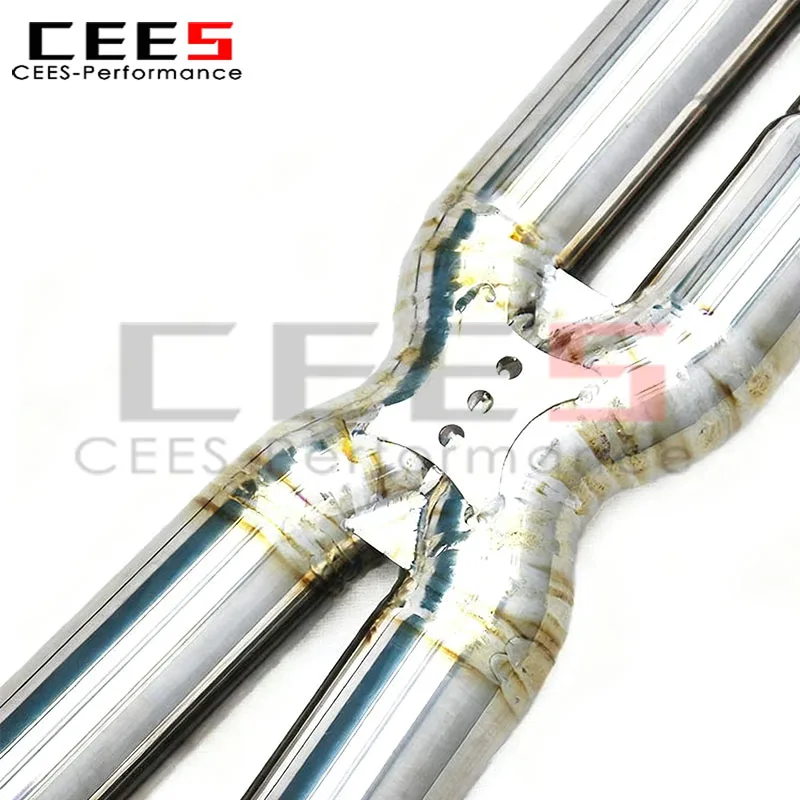 CEES Tuning Sistema de escape cat-back para Mercedes C63 AMG W204 - imagen 5