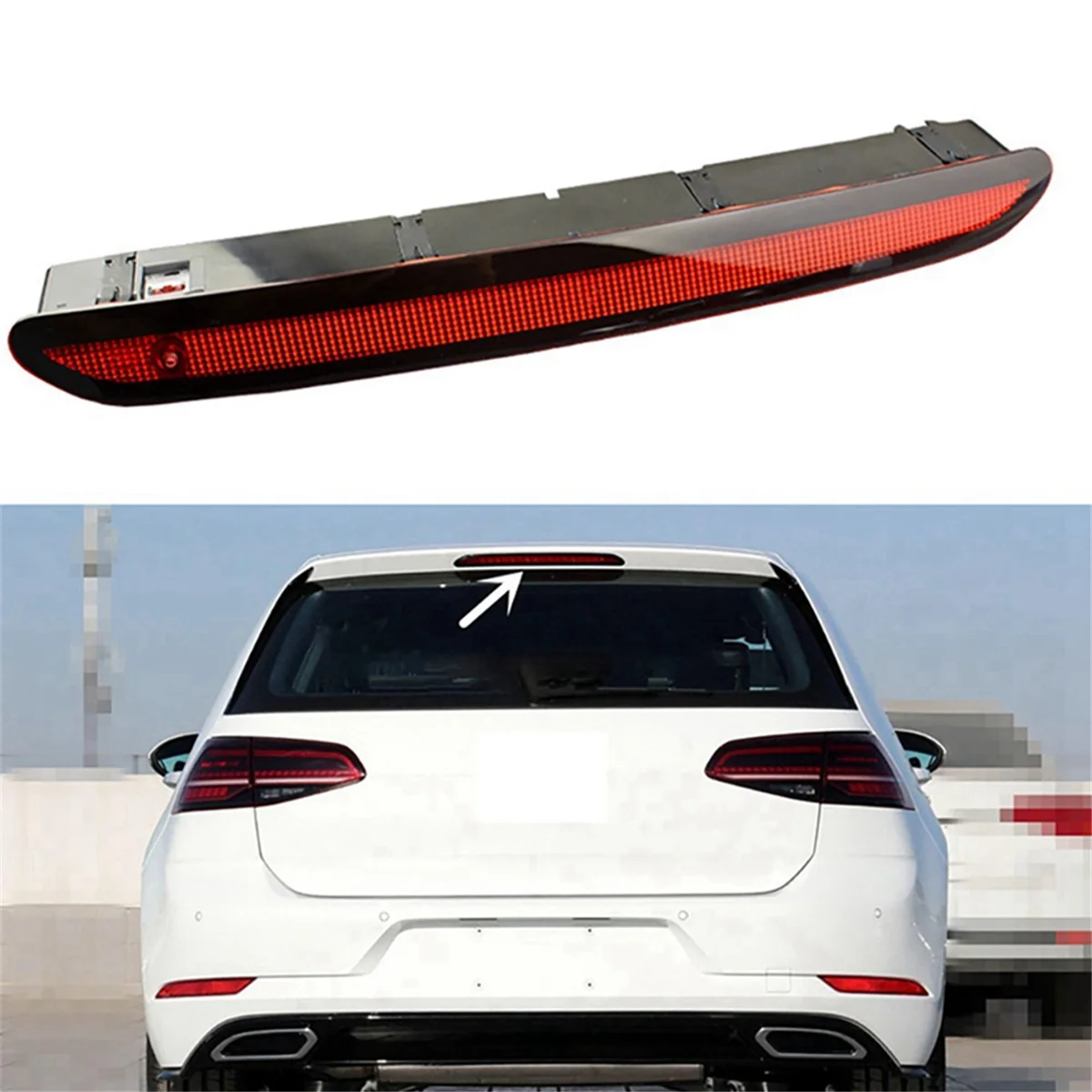 Tercera luz de freno LED para VW Golf VI y Polo 6R - imagen 2