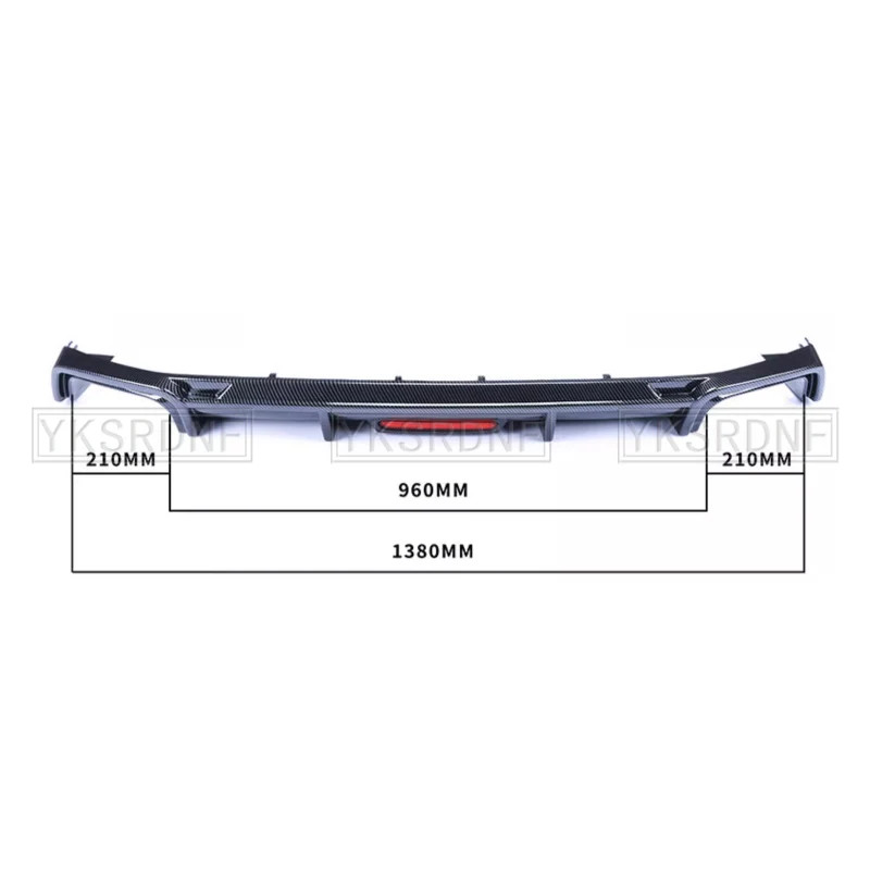 Difusor trasero de parachoques Volkswagen Passat B8 2020-2022 - imagen 4