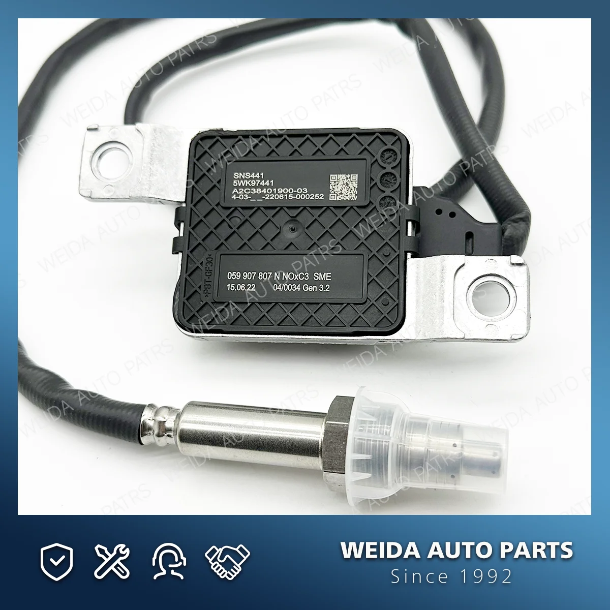 Sensor NOx 059907807N para VW Touareg 3.0 V6 TDI 2010-2018 - imagen 2