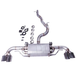 Sistema de escape cat-back para Audi TTS 2.0 y TT 3.2 quattro