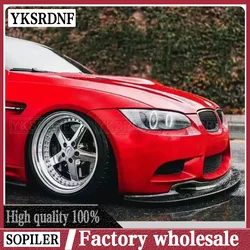 Splitter delantero estilo GT4 de fibra de carbono para BMW M3 E92