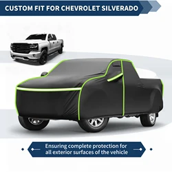 Funda impermeable Uxcell 210D Chevrolet Silverado - protección UV