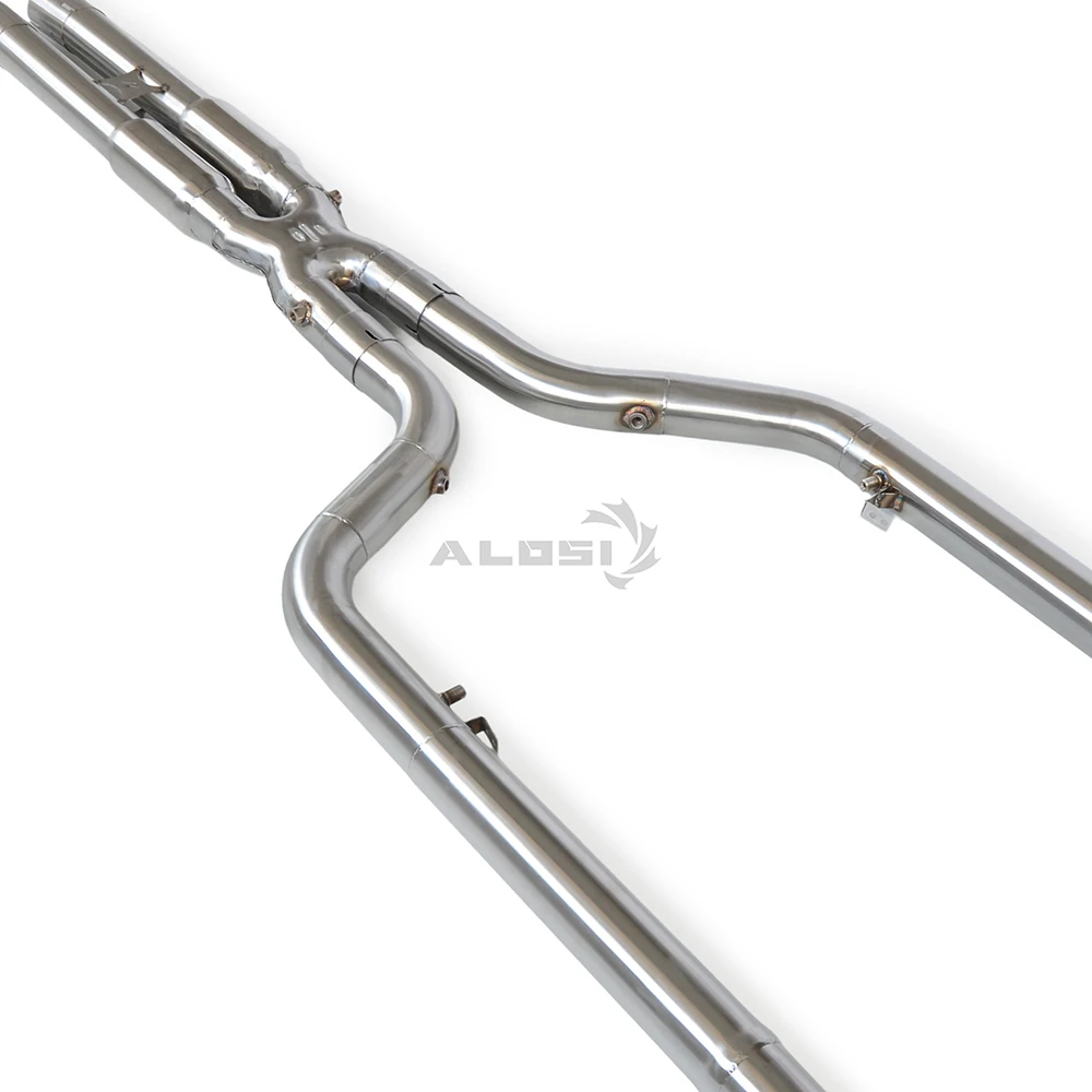 Tubo escape sección media acero inoxidable para BMW XM 4.4, X5 y X6
