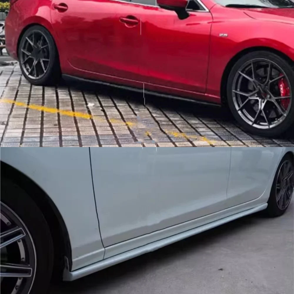 Falda lateral Mazda Atenza MS 2014-2018 labio trasero sin pintar - imagen 3