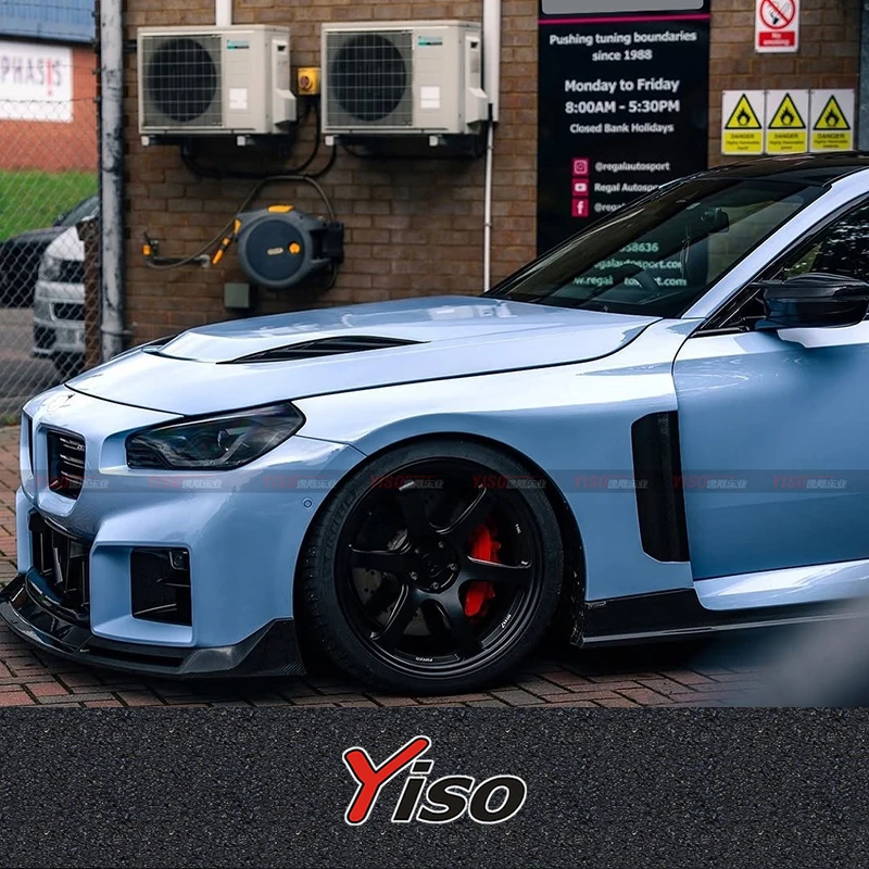 Modificación aplicable M2 G87 del labio delantero de barbilla delantera Vorsteiner de fibra de carbono y alerón de pala frontal M2 G87 - imagen 4