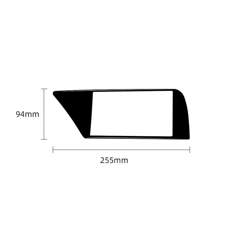 Embellecedor panel navegación PVC suave para Audi A4 B8 2009-2016 - imagen 5